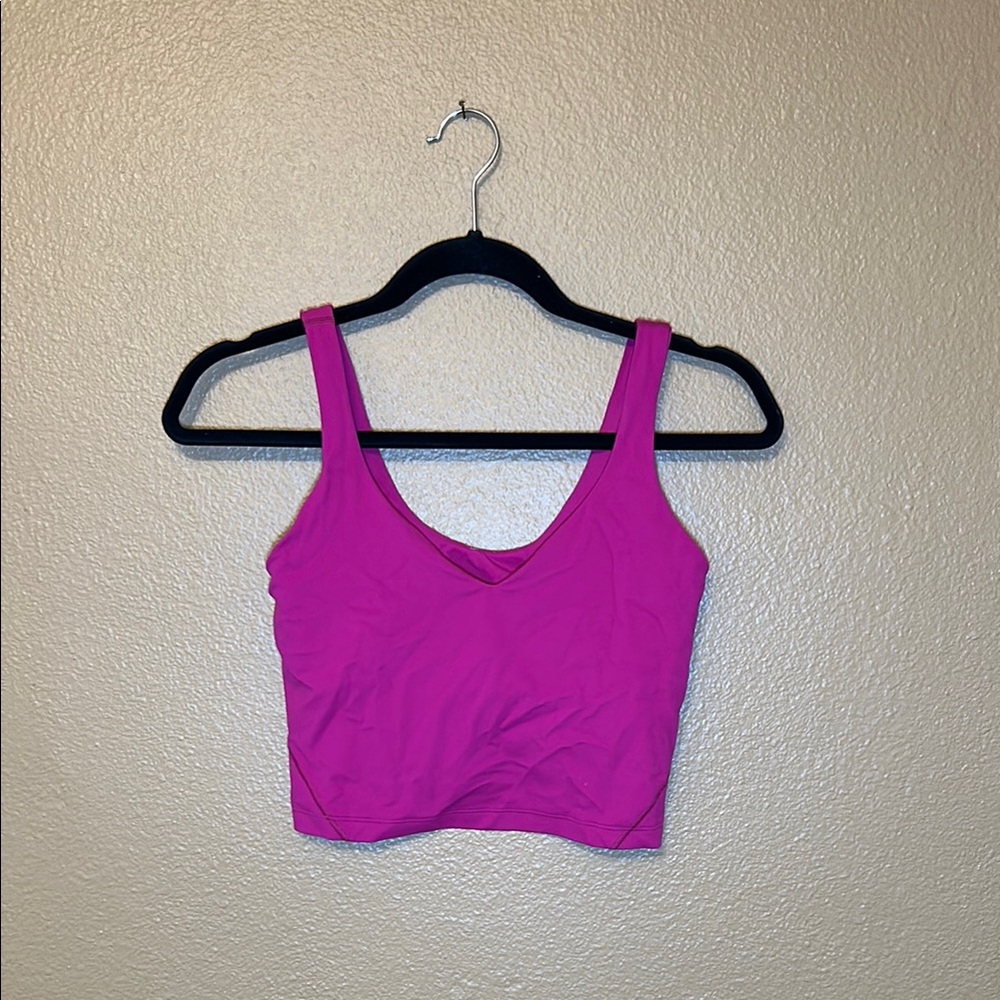 Lululemon Athletica Pink Tank Top